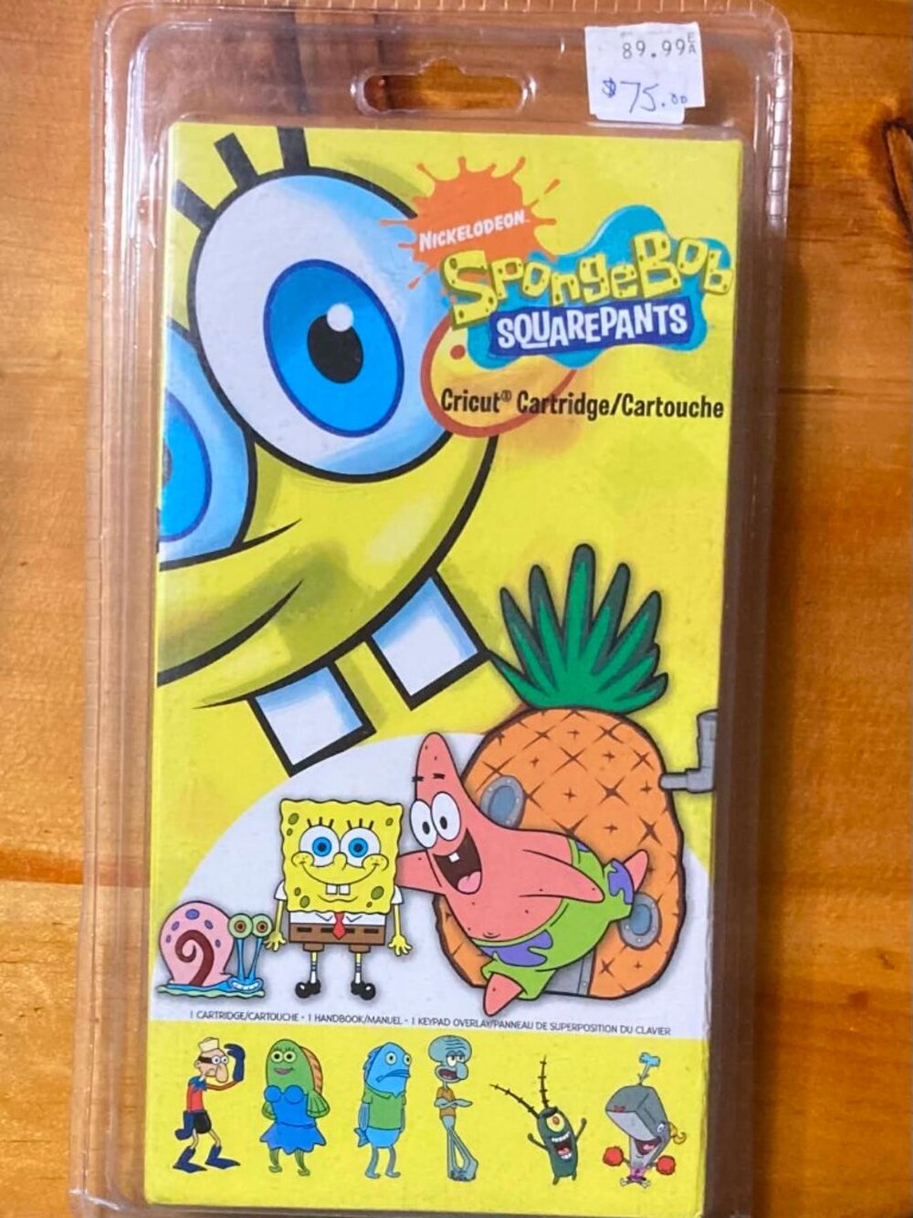 Cricut Cartridge Sponge Bob SquarePants